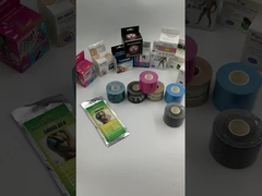 คีเนซิโอโลจี เทปการรักษาแบบตัดก่อนกันน้ํา สําหรับการดูแลสุขภาพของกีฬา