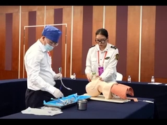 การฝึกอบรม CPR ของขวัญฉุกเฉิน CPR หน้ากากช่วยเหลือครั้งแรก CPR สายกุญแจ